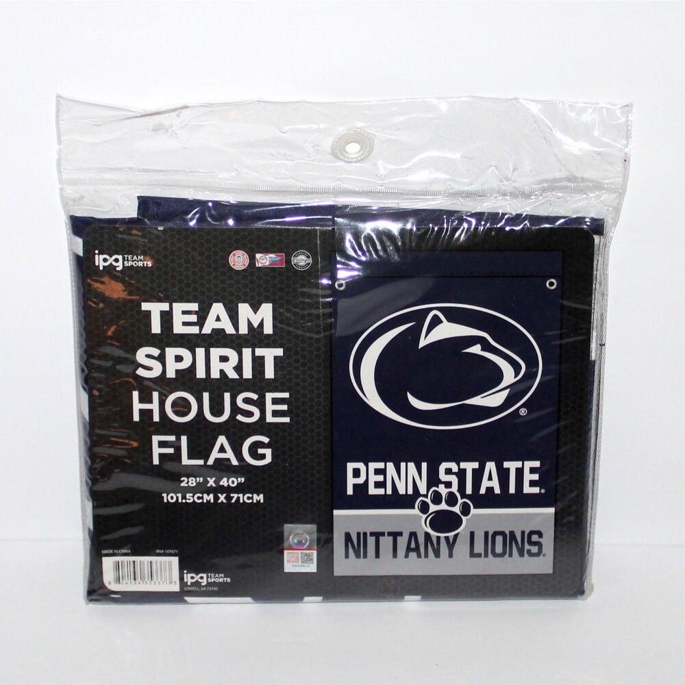Penn State Nittany Lions large Flag 28” x 40” NCAA Pennsylvania University